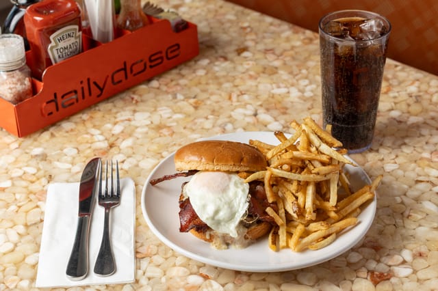Breakfast Burger.